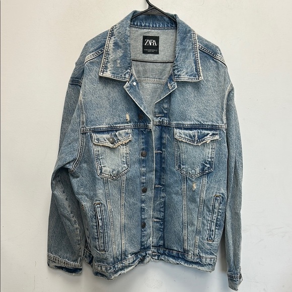 Zara Other - Zara Blue Denim Jacket